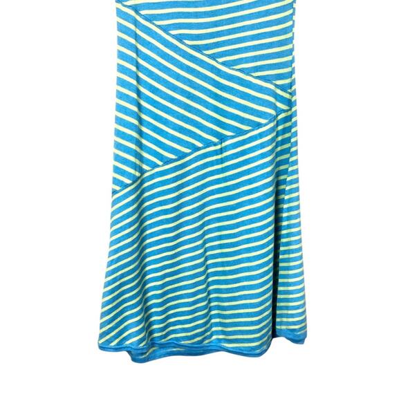 Krimson Klover Cowl Neck Stripe Patchwork Chevron A-Line Sweater Dress Small - Picture 4 of 7